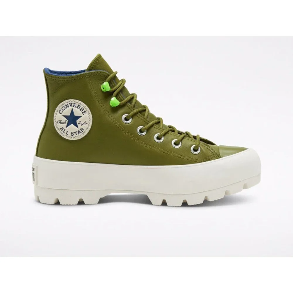 Converse CTAS Lugged Winter Hi Women's Sneaker Shoe Limited Green 568764C - Picture 1 of 3